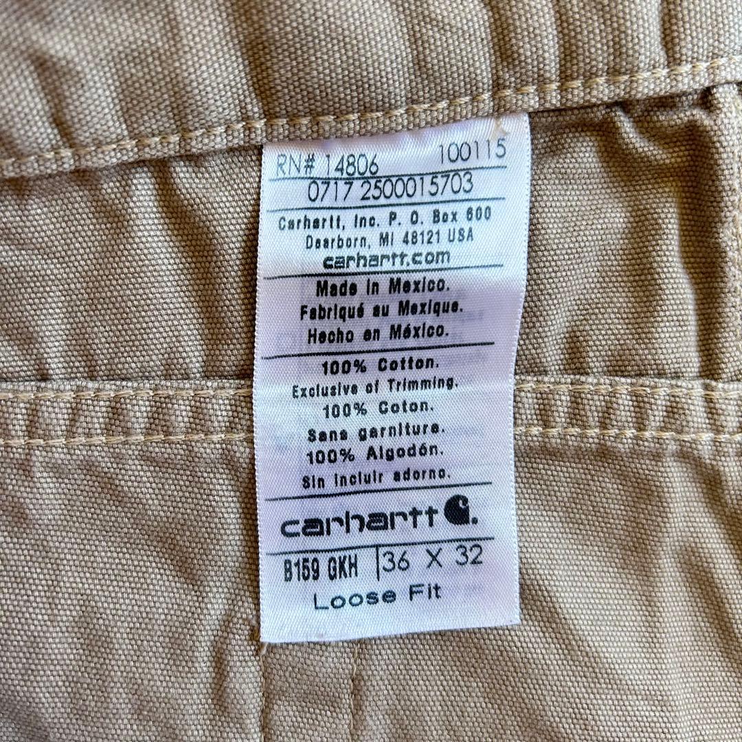 Carhartt カーハート B159 ペンキ ワークパンツ フェード W36