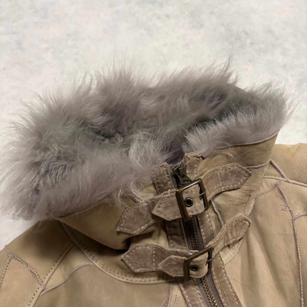 ジャケット・アウター archive TORNADO MART Leather Fur Jacket