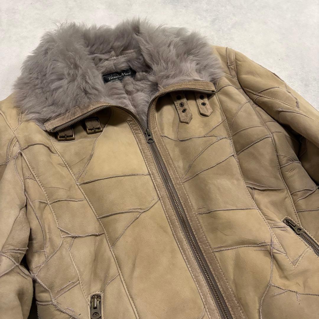 ジャケット・アウター archive TORNADO MART Leather Fur Jacket