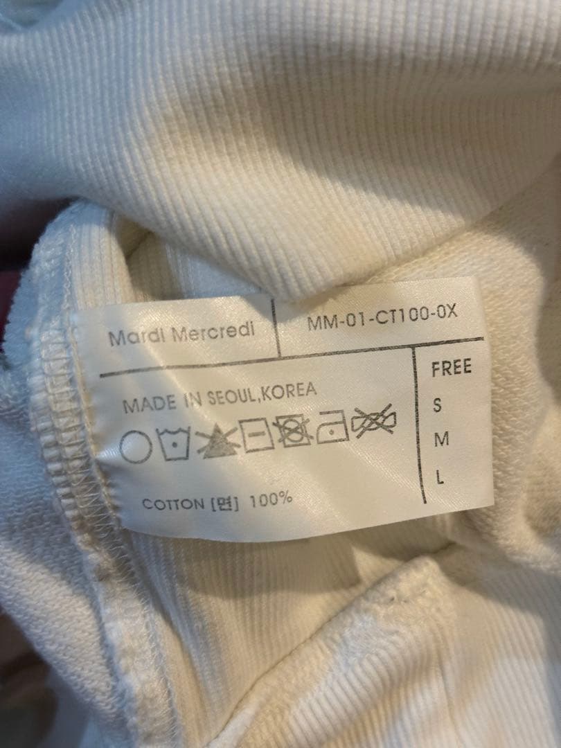 Mardi Mercredi パーカー HOODY MARCHE EMBLEM