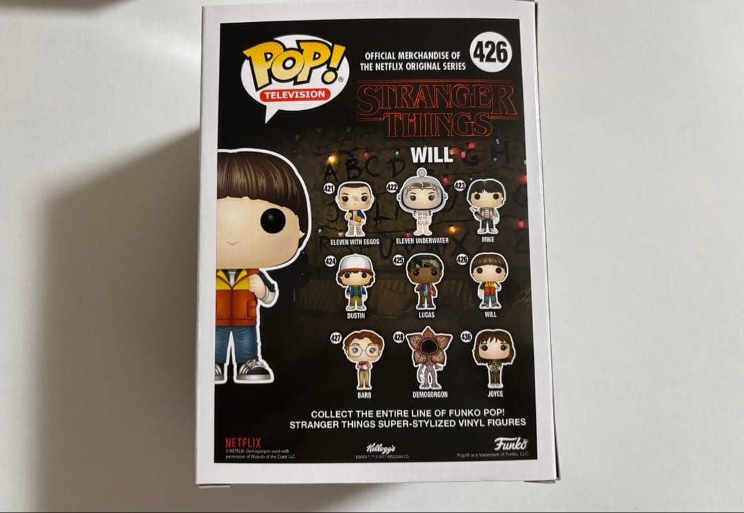 ストレンジャーシングス Funko pop ウィル 426