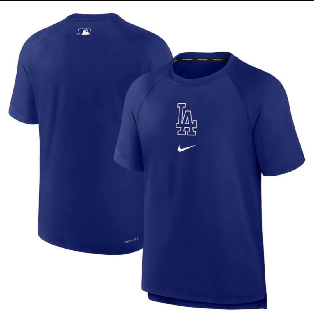 【入手困難】サイズM ドジャース 選手着用 オーセンティック ラグラン Tシャツ