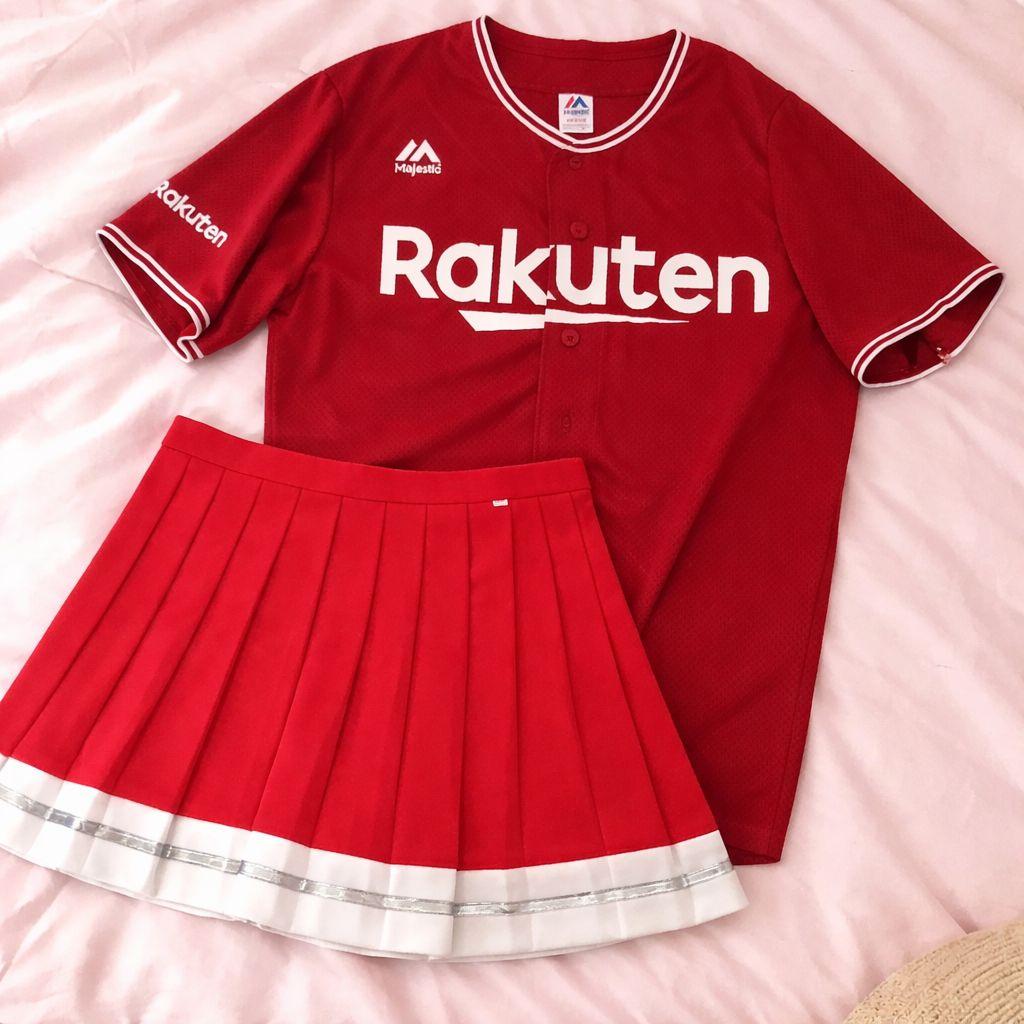 Rakuten チア風セット 赤　プロ野球　バイト　衣装