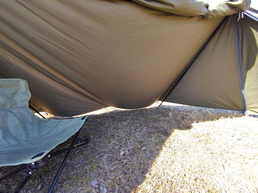 バンドック ソロベース 新同品 BUNDOK TC 軍幕 無骨