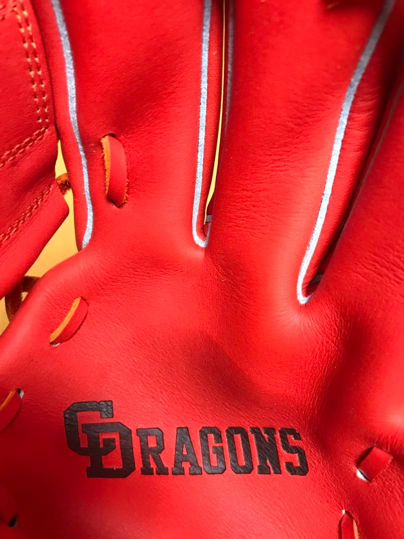 【送料込み・未使用】中日ドラゴンズミズノ製軟式グローブ高橋福永石川村松岡林細川