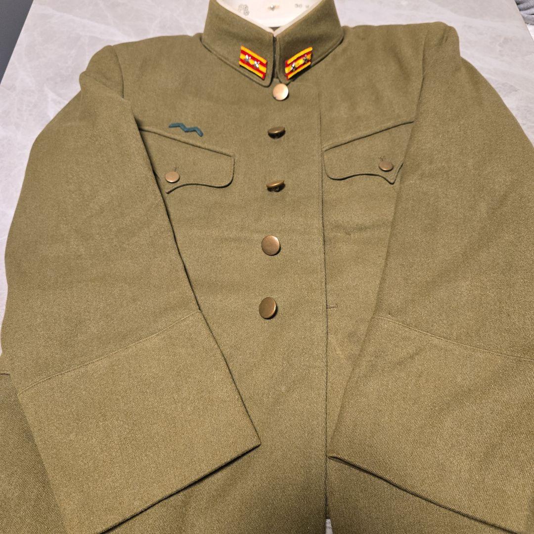 九八式軍衣　実物　上下セット　軍帽付き