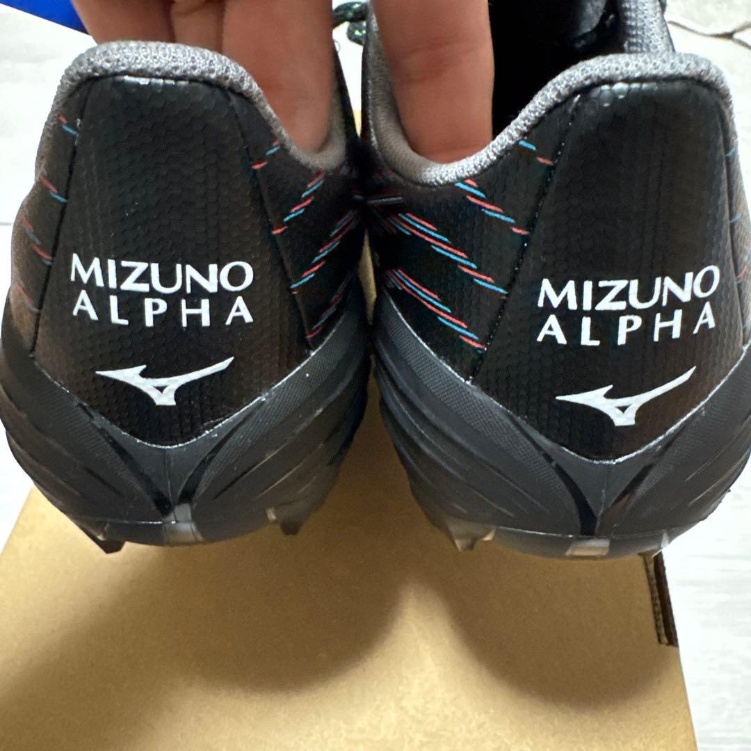 Mizuno Alpha サッカーシューズ 黒