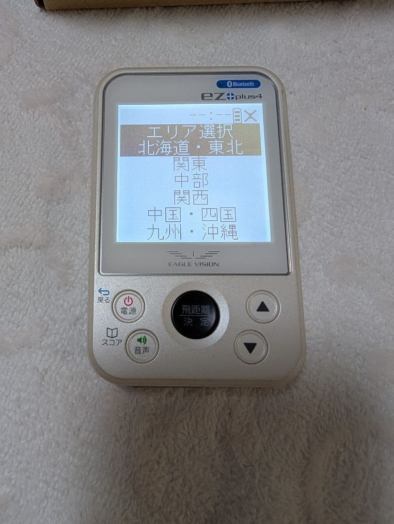 美品！朝日ゴルフ EAGLE VISION ezplus4 GPSゴルフナビ