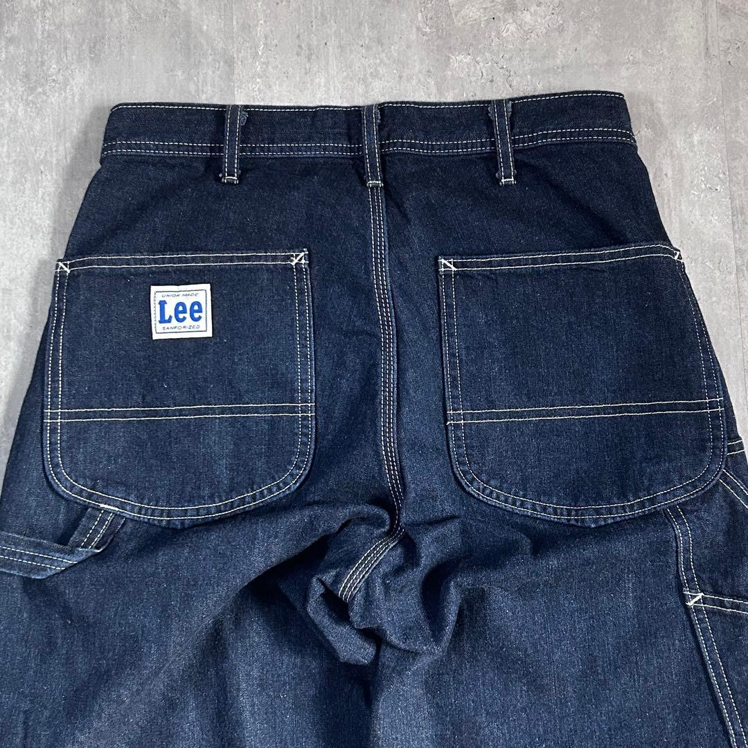 Z256 LEE LM7288 ペインターパンツ デニム ダンガリーズ 濃紺