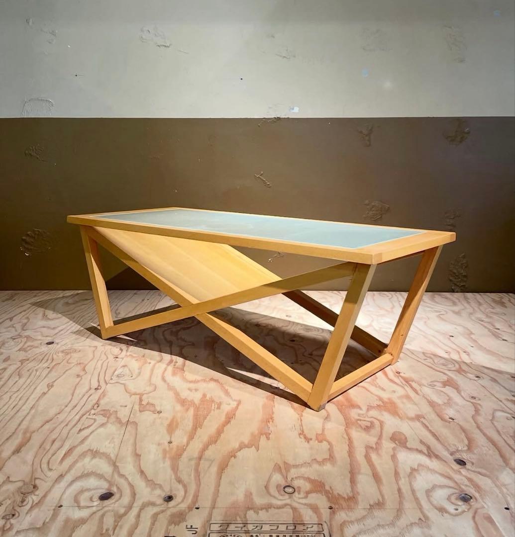 センターテーブル・ローテーブル Square Design vintage low table modern
