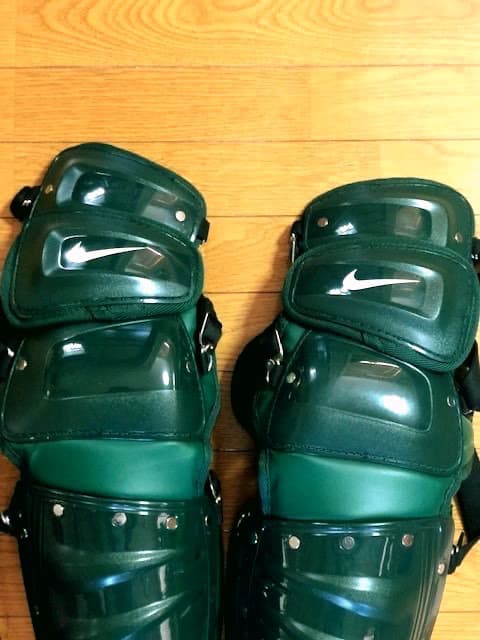 新品アメリカ国内限定☆最高級★USA NIKE☆MLB★レガース緑☆