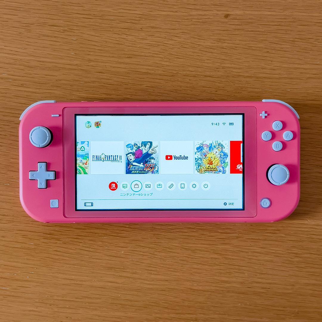 【箱付き】Nintendo Switch Lite コーラル 本体 + おまけ