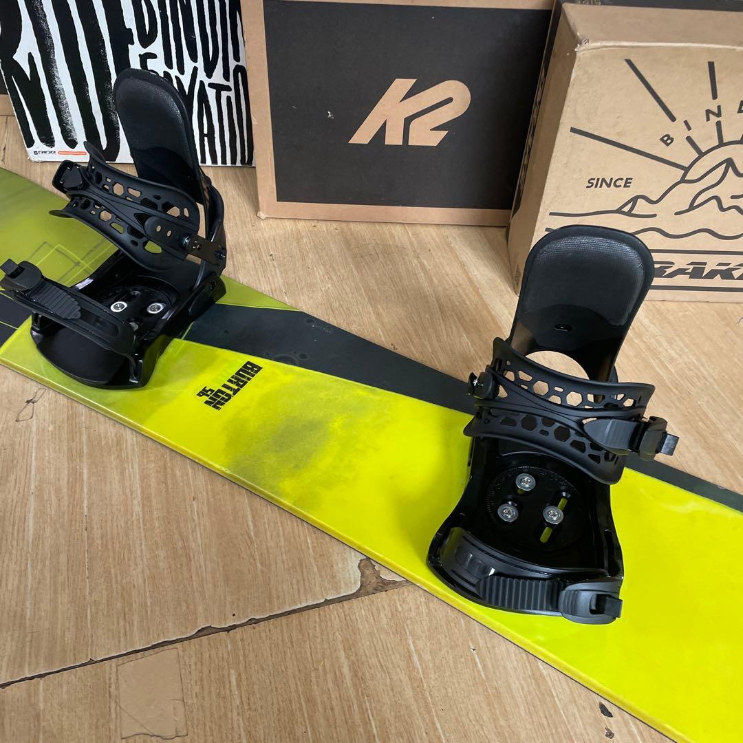 BURTON×ZUMA　バートンスノーボードセット　未使用バインディング付