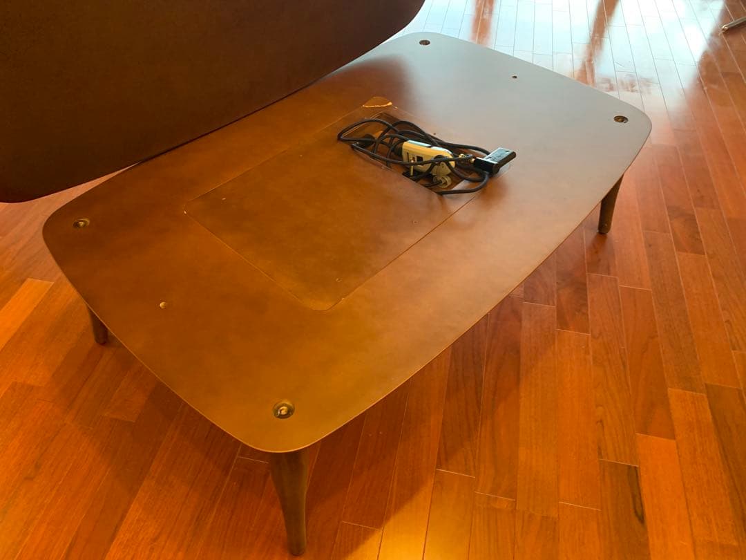 モンブランさま専用　和モダンこたつ　センターテーブル　ウォールナット　瀬戸内漆器