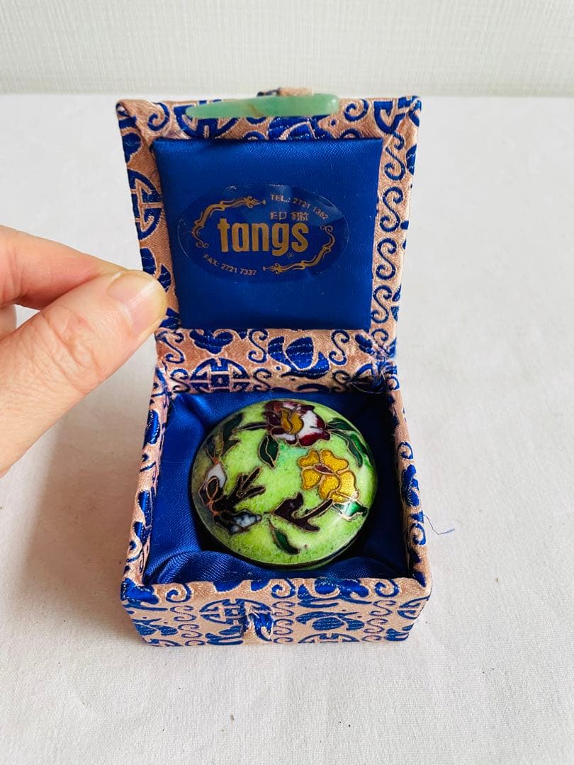 ペニンシュラホテル Tangs 朱肉 2種