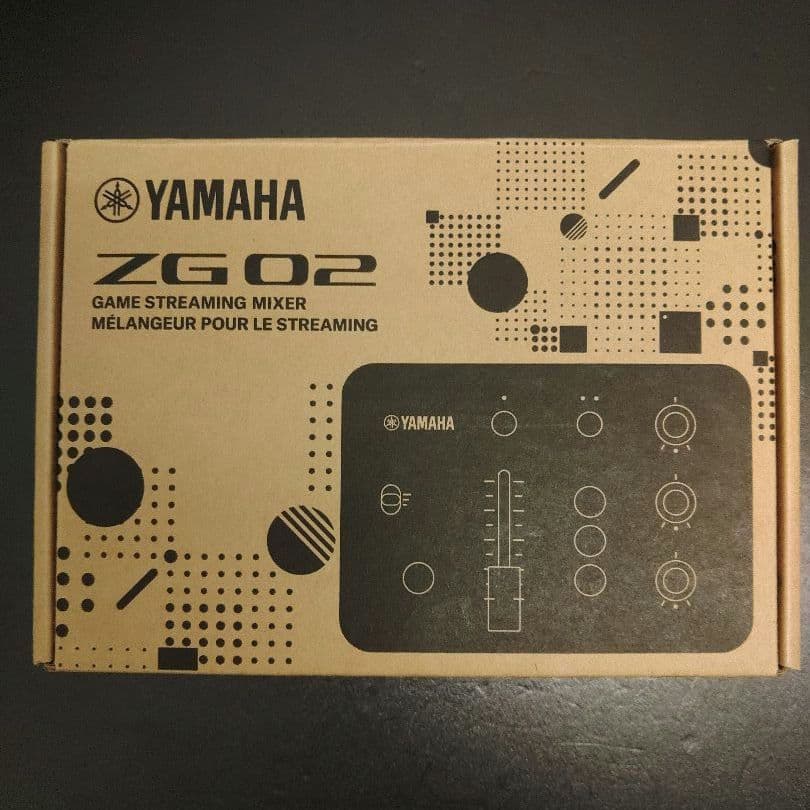 【✨新品/未使用✨】YAMAHAヤマハ ZG02 ゲームストリーミングミキサー①