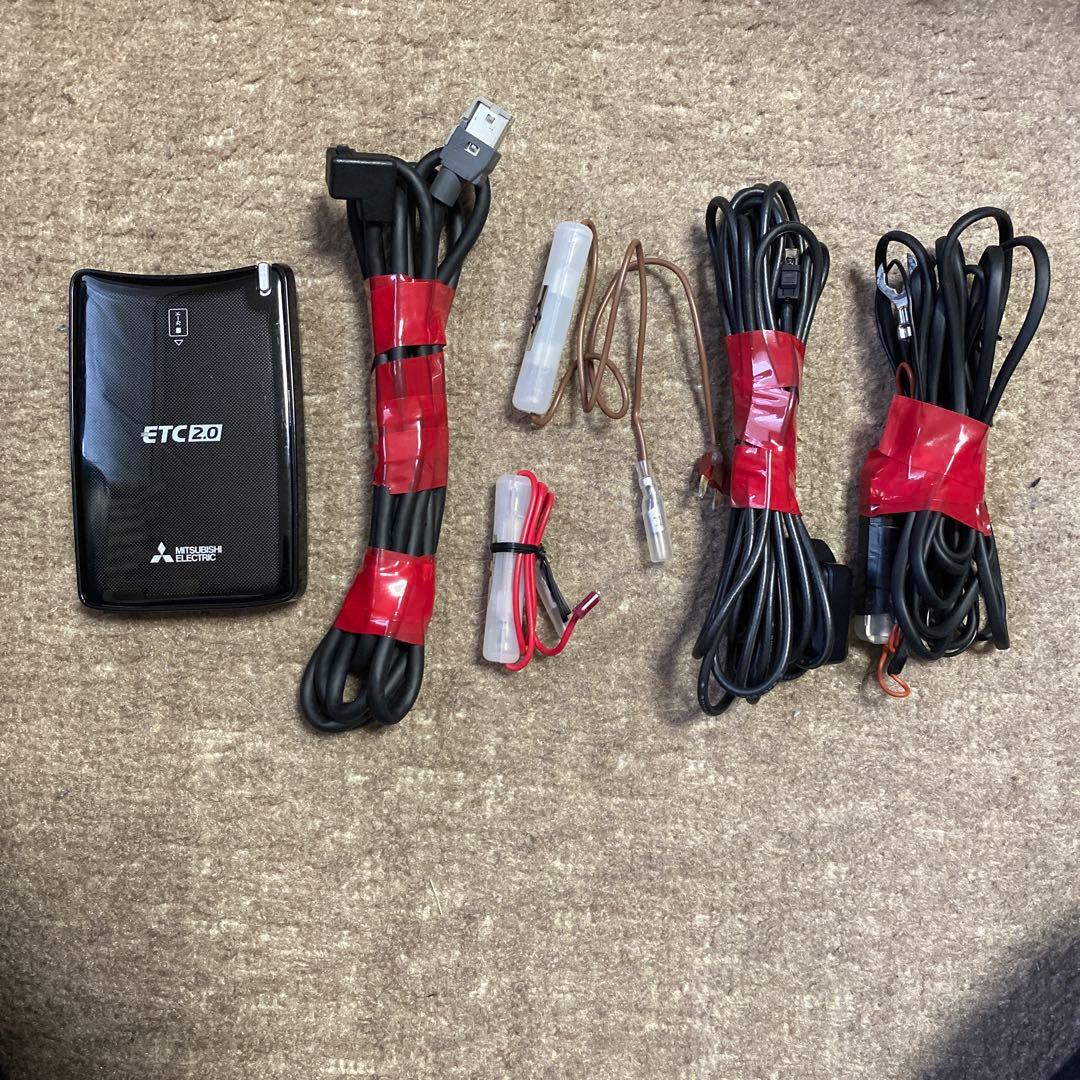 三菱電機 型番：EP-1UA15Ｎ　ETC2.0 分離型 ナビ連動配線付