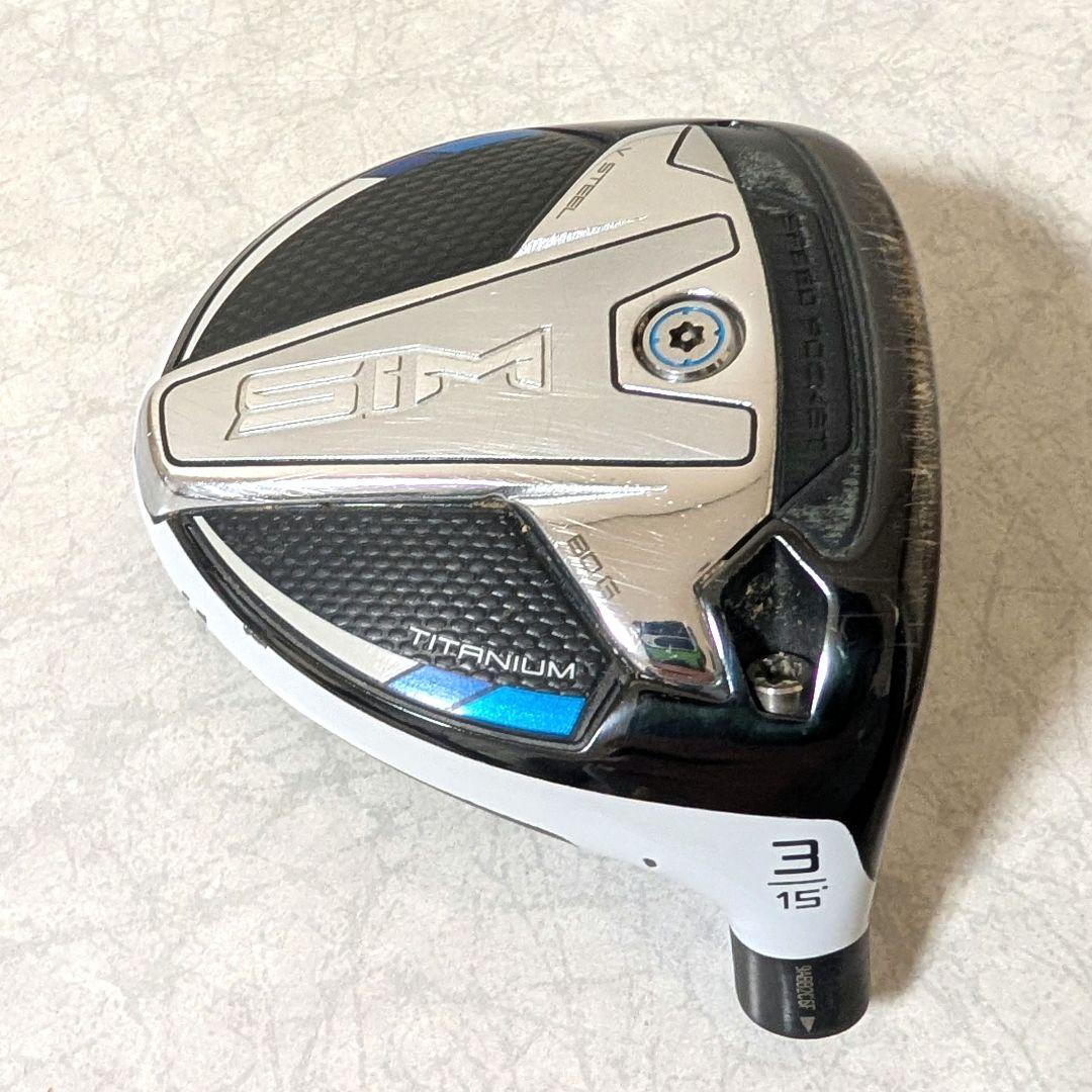 テーラーメイド SIM シム TITANIUM チタニウム 3W ヘッドのみ