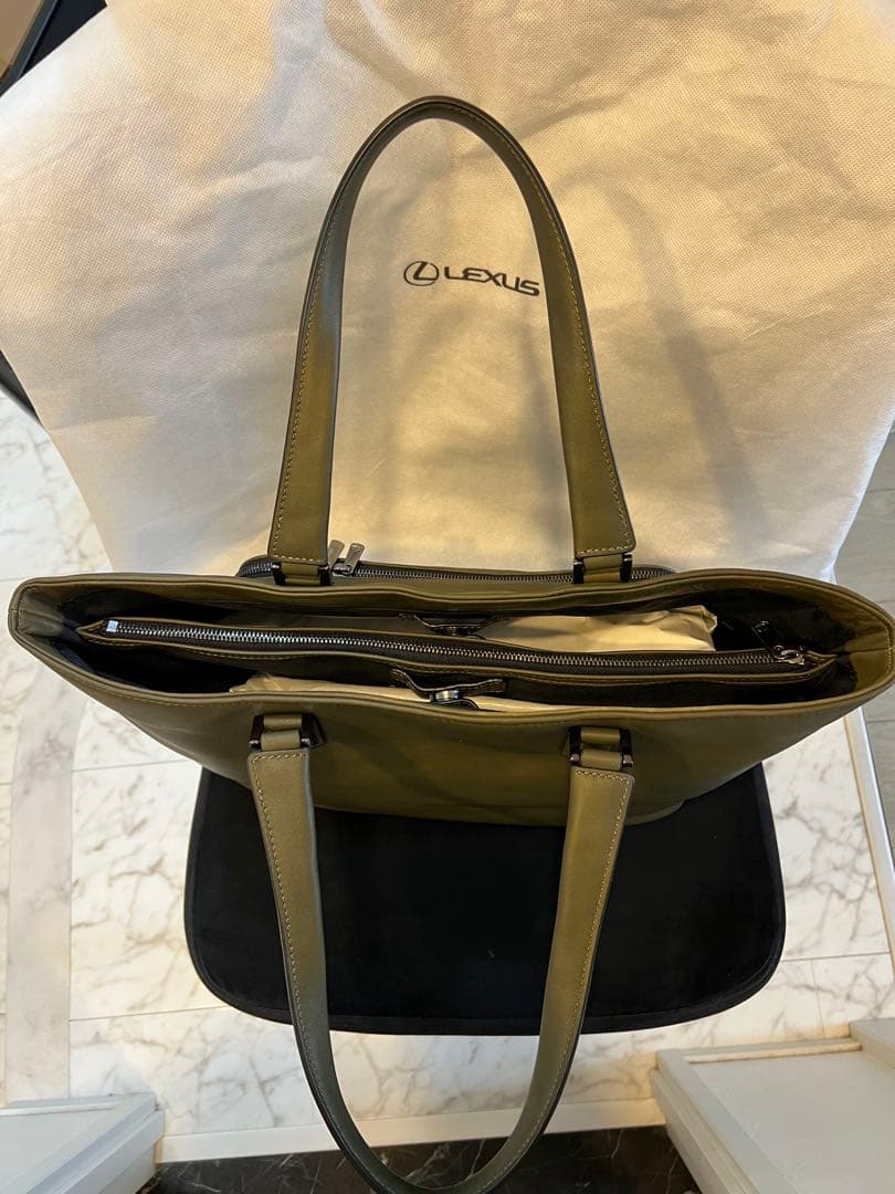 【新品未使用品】LEXUS レクサス トートバッグ オリーブグリーン