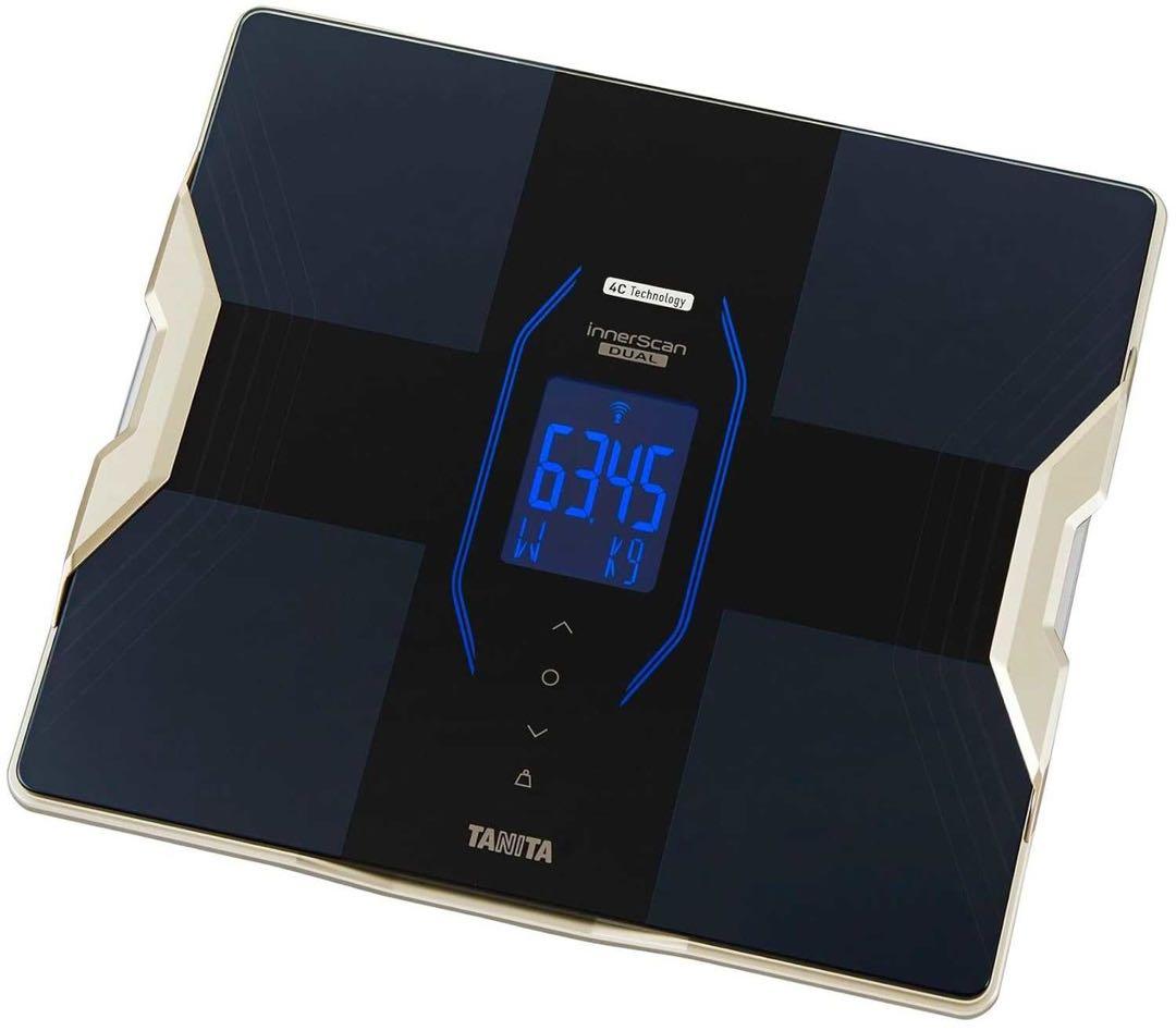 タニタ 体組成計 スマホ連動 RD-915-BK 体重計 ヘルスメーター