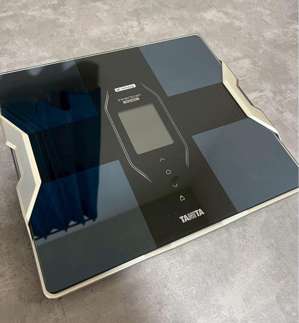 タニタ 体組成計 スマホ連動 RD-915-BK 体重計 ヘルスメーター