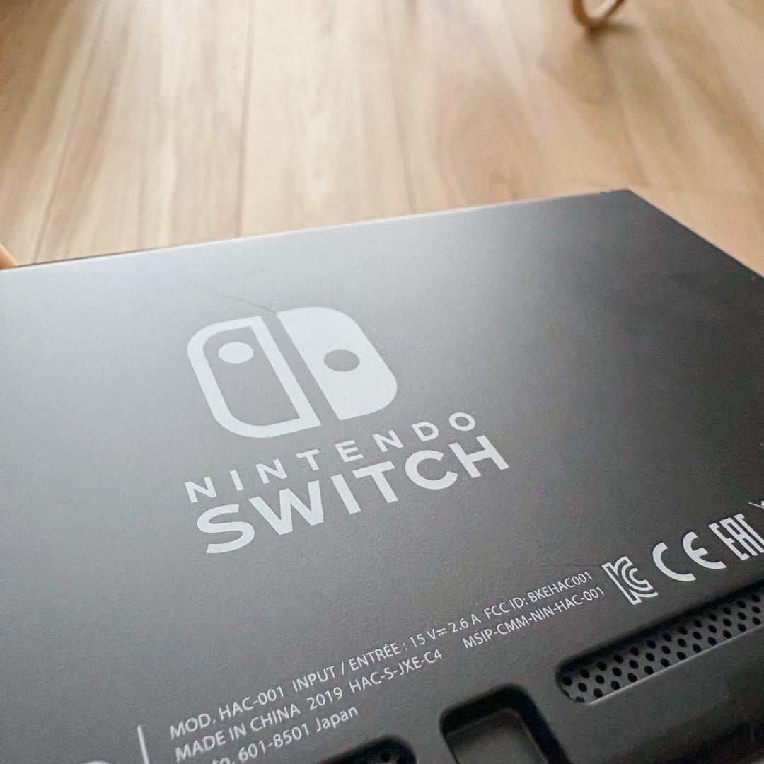 ジャンク ニンテンドーSwitch 本体　有線コントローラー付