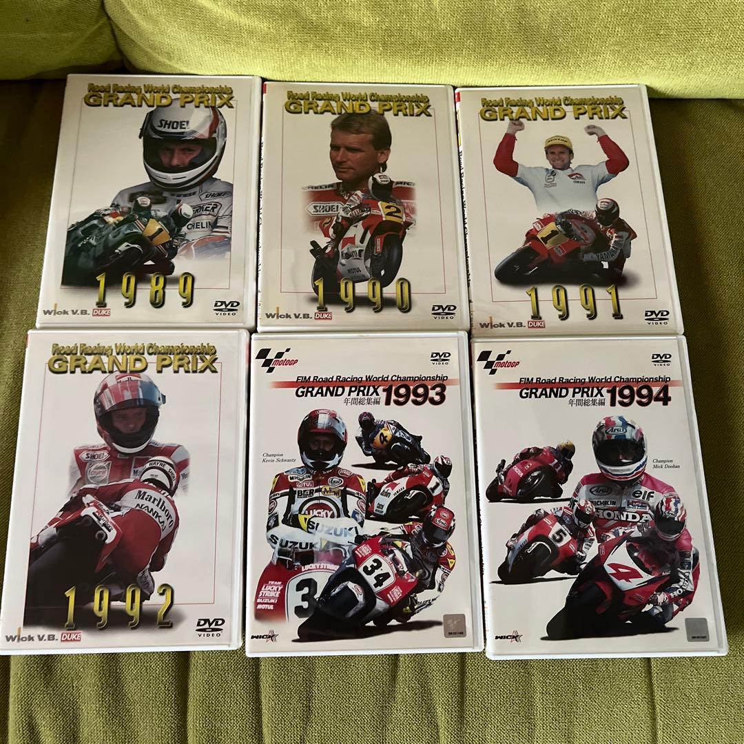 WGP世界選手権1989〜2004 総集編DVD16本セット