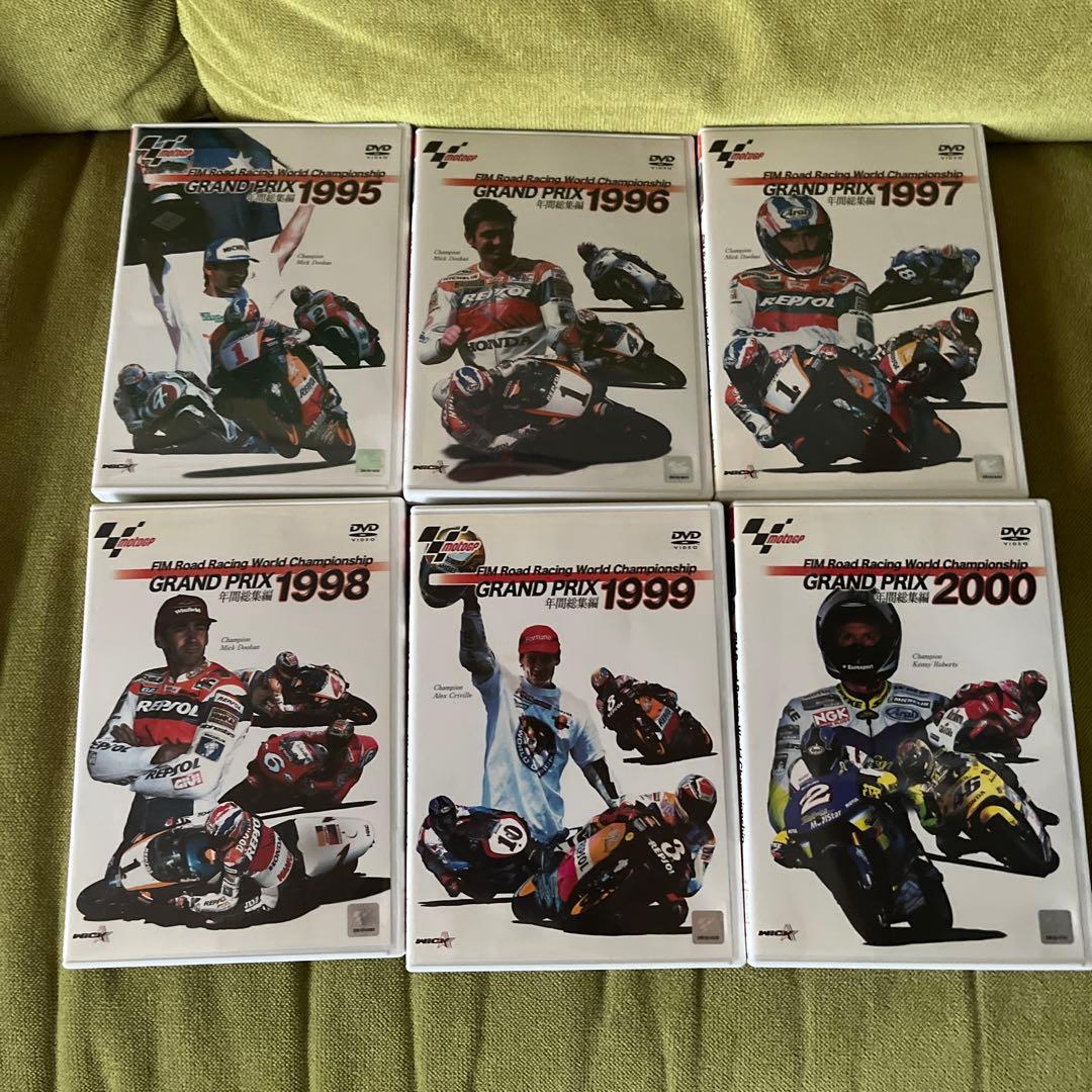WGP世界選手権1989〜2004 総集編DVD16本セット