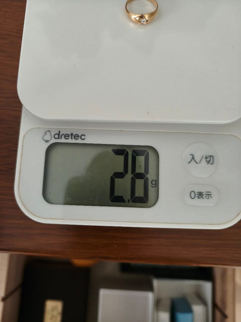 18金 リング ダイヤモンド（※） 印台デザイン 指輪