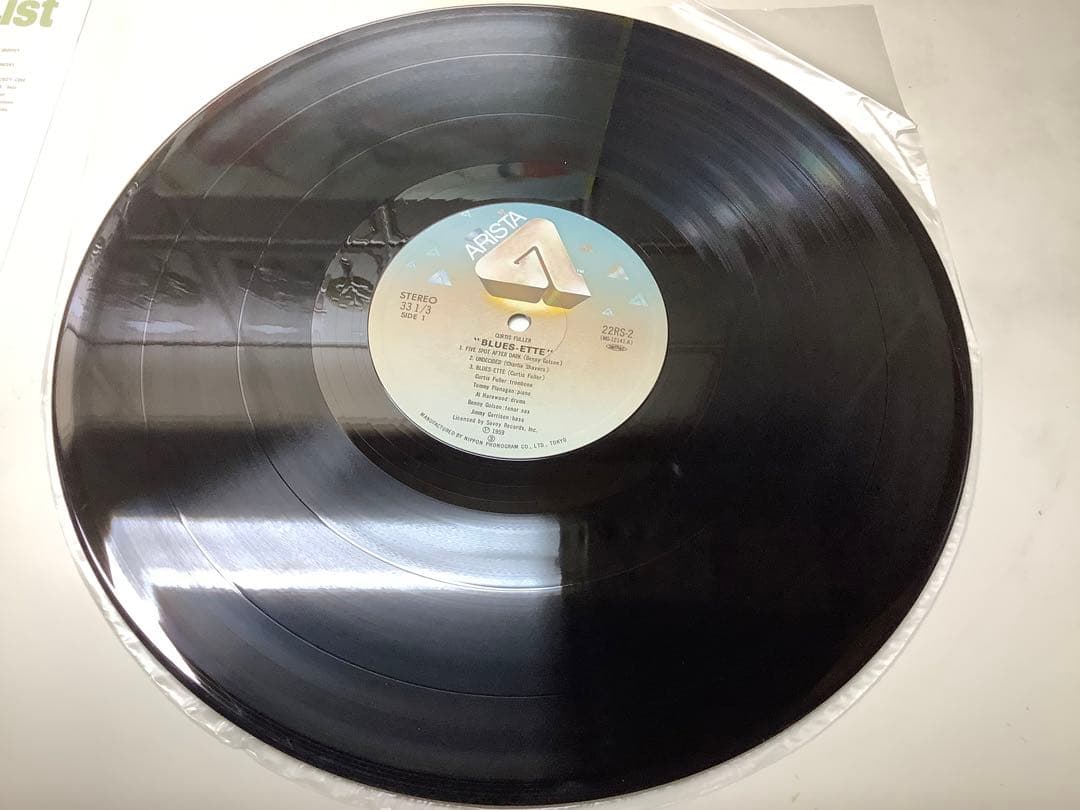 ブルースウェット　カーティス・フラーCurtis fuller's LPレコード