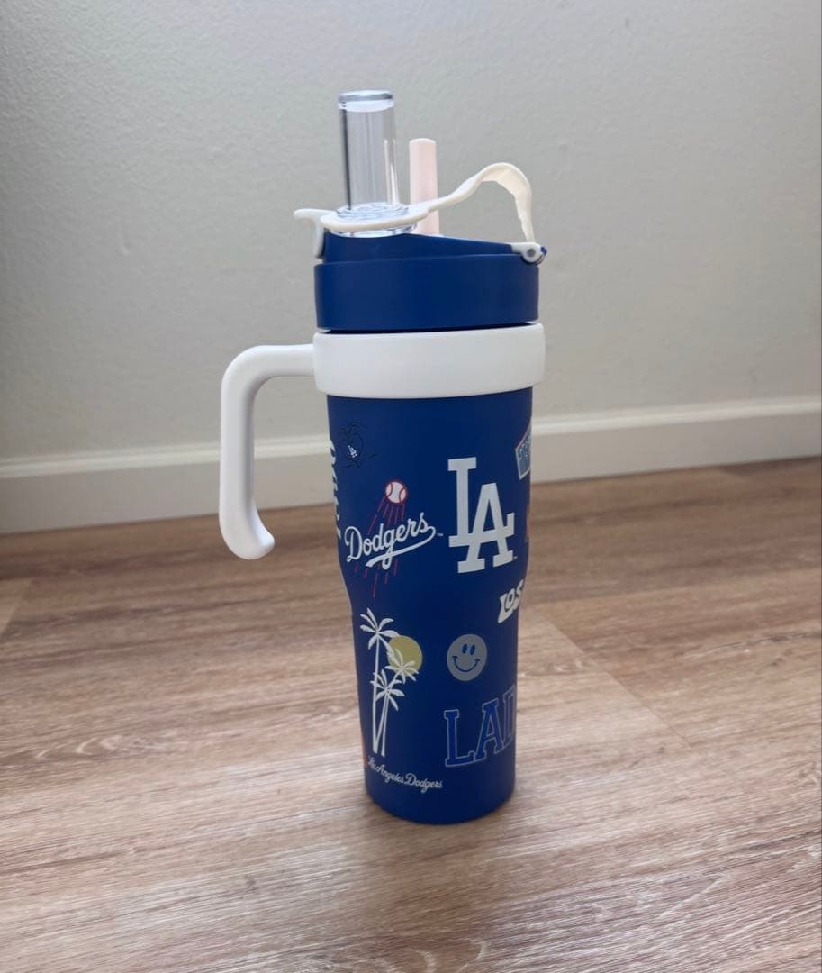 ロサンゼルス　ドジャース　タンブラー　ストロー　カップ
