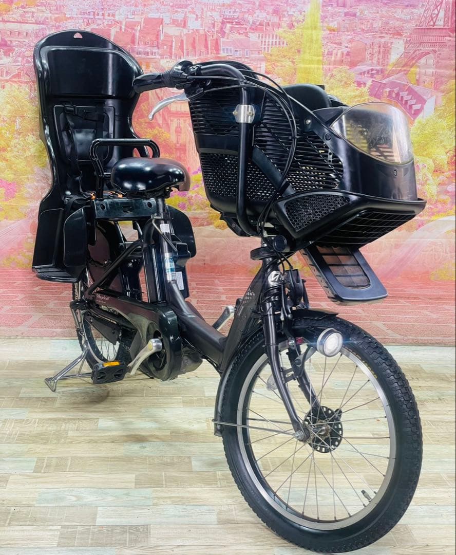 ZK3471 電動自転車 ブリヂストン アンジェリーノ 子供乗せ 20インチ