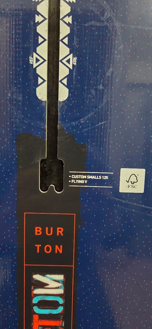 値下げ！Burton custom small 125 flying-V