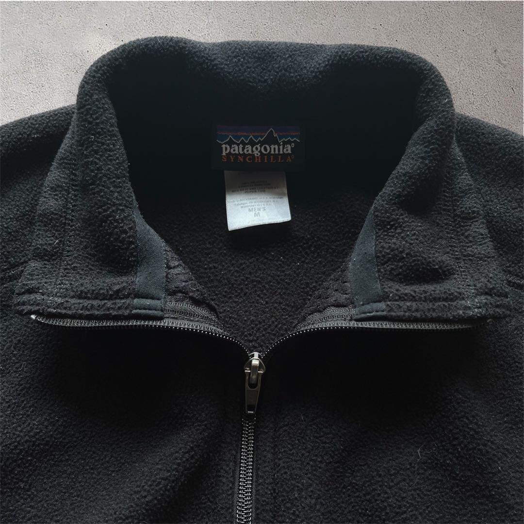 【Patagonia】SYNCHILLA フリースベスト Black M