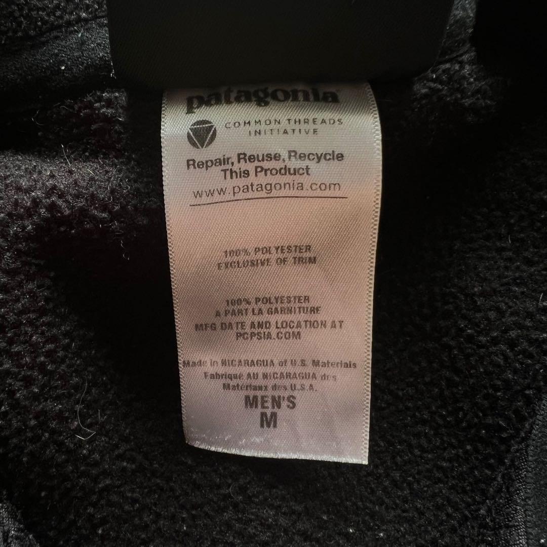 【Patagonia】SYNCHILLA フリースベスト Black M