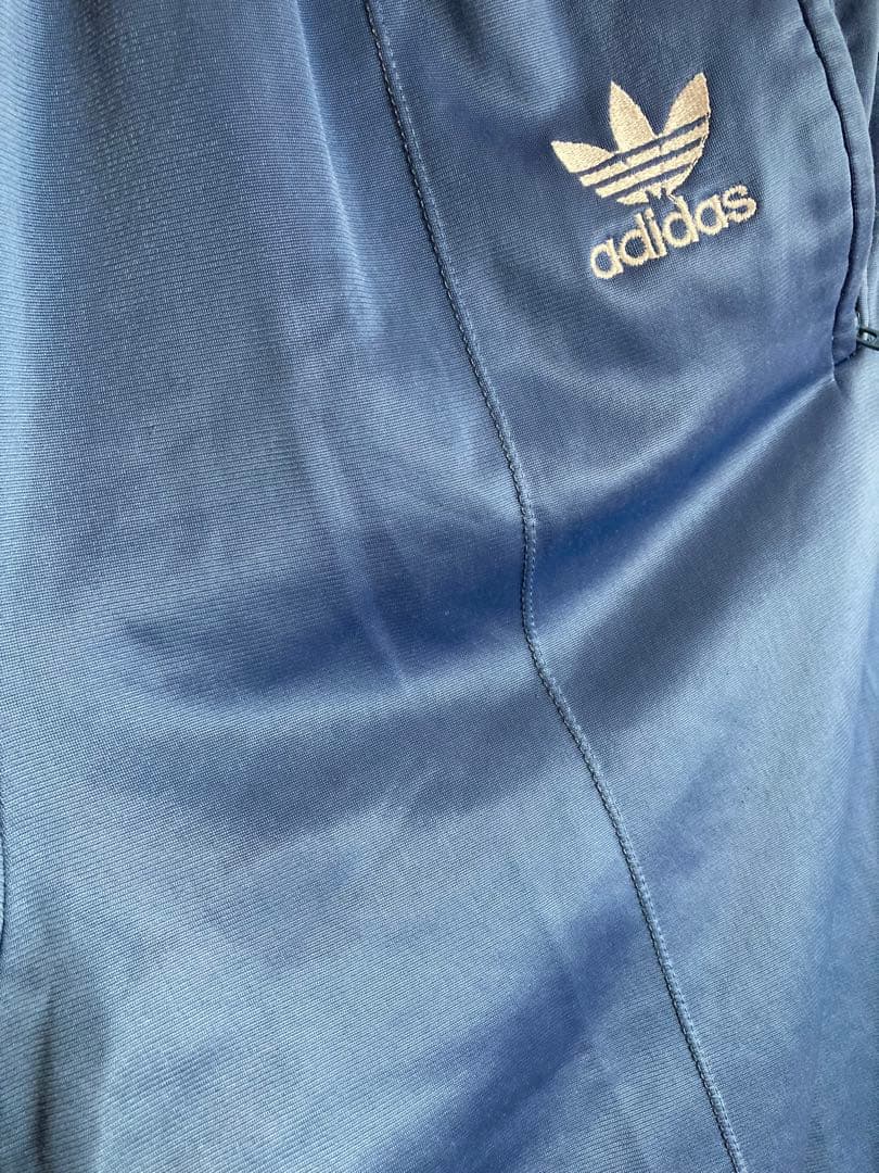 【古着】adidas アディダス トラックパンツ ジャージ ネイビー 3ライン