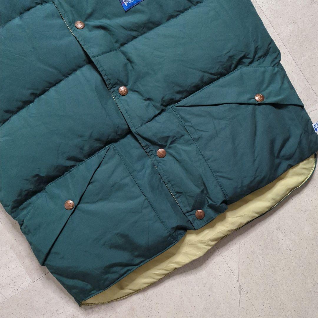 vintage90sPenfield USA製ダウンベスト グリーンアメカジ古着