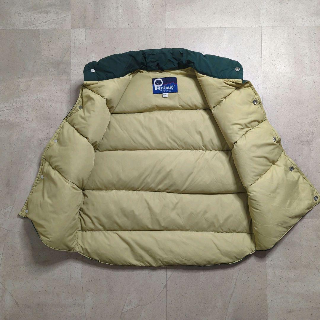 vintage90sPenfield USA製ダウンベスト グリーンアメカジ古着