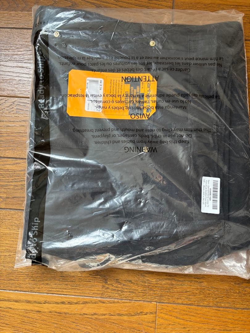 【新品】Carhartt ダブルフロント ダック ワークパンツ ブラック