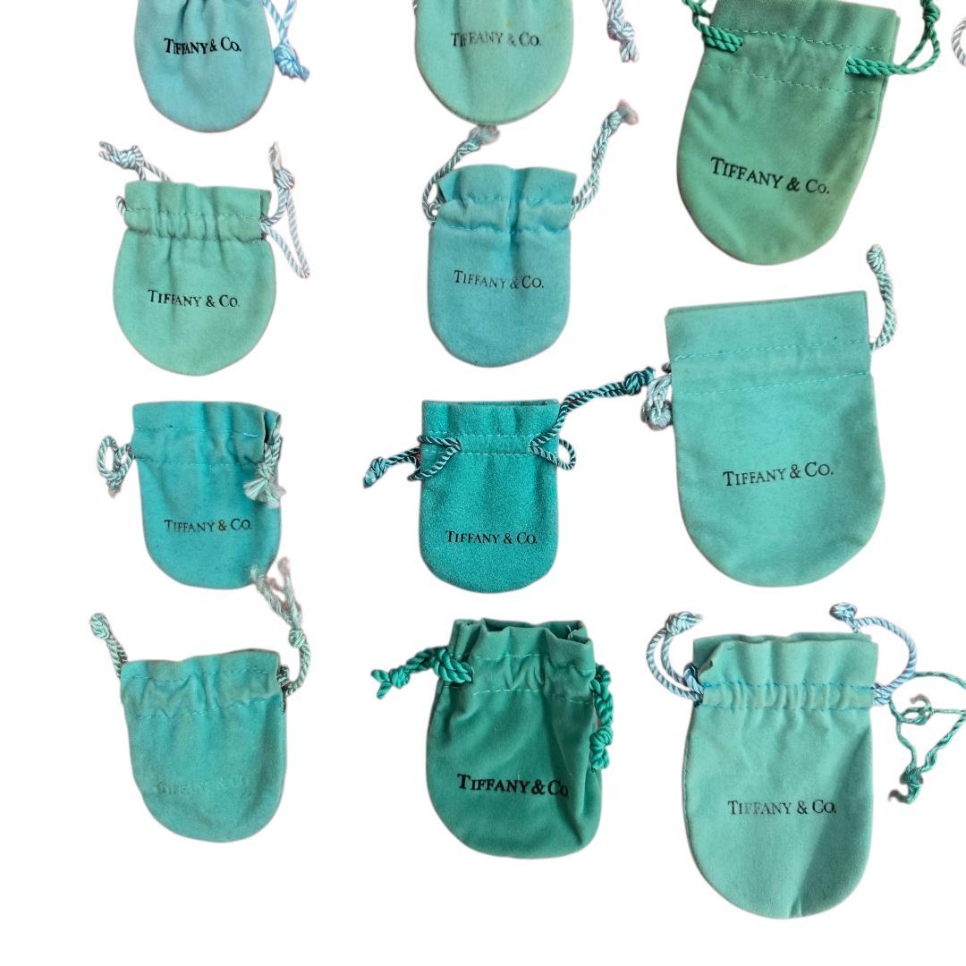 TIFFANY 純正 保存袋 巾着 ポーチ 26点 まとめ売り 大量 ネックレス