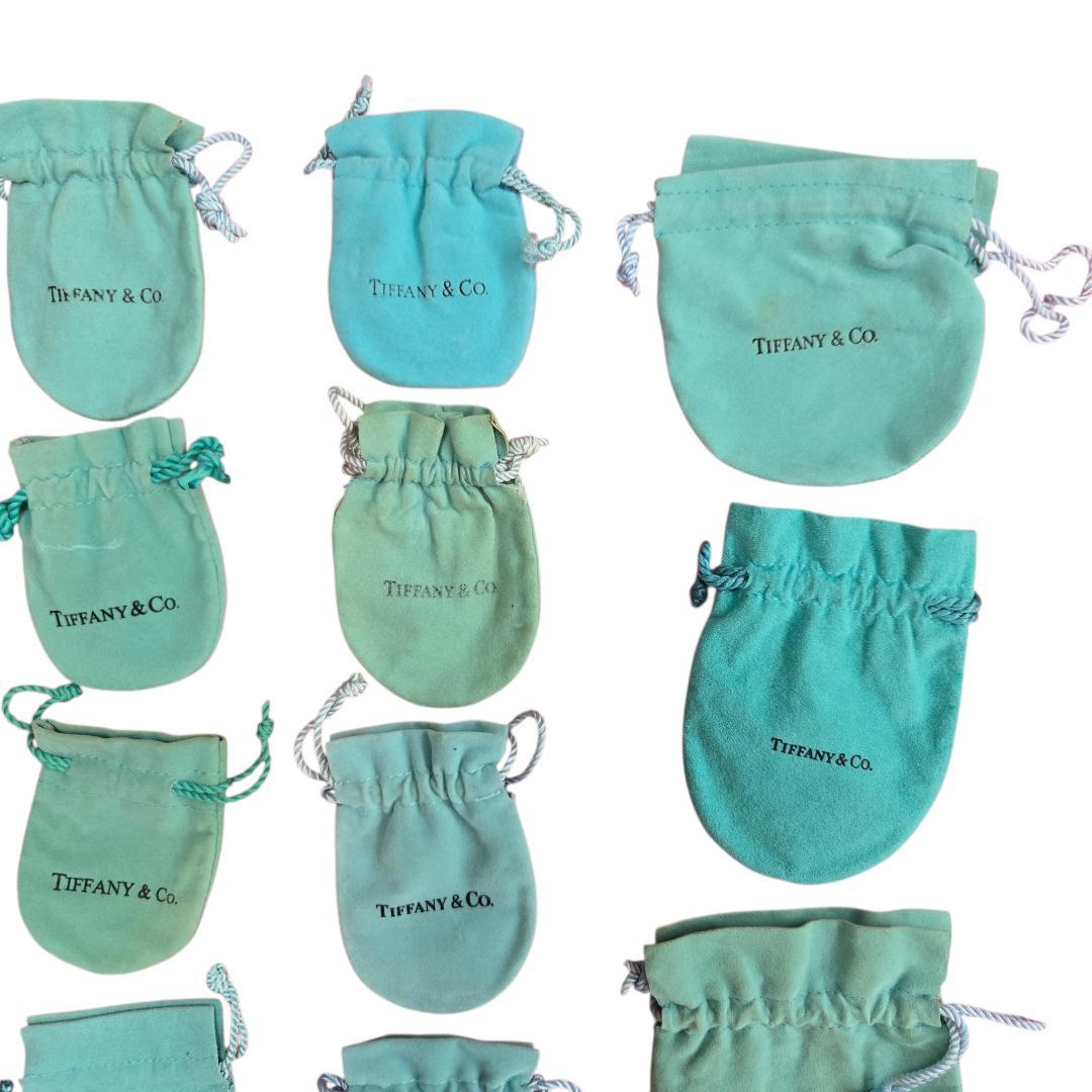 TIFFANY 純正 保存袋 巾着 ポーチ 26点 まとめ売り 大量 ネックレス