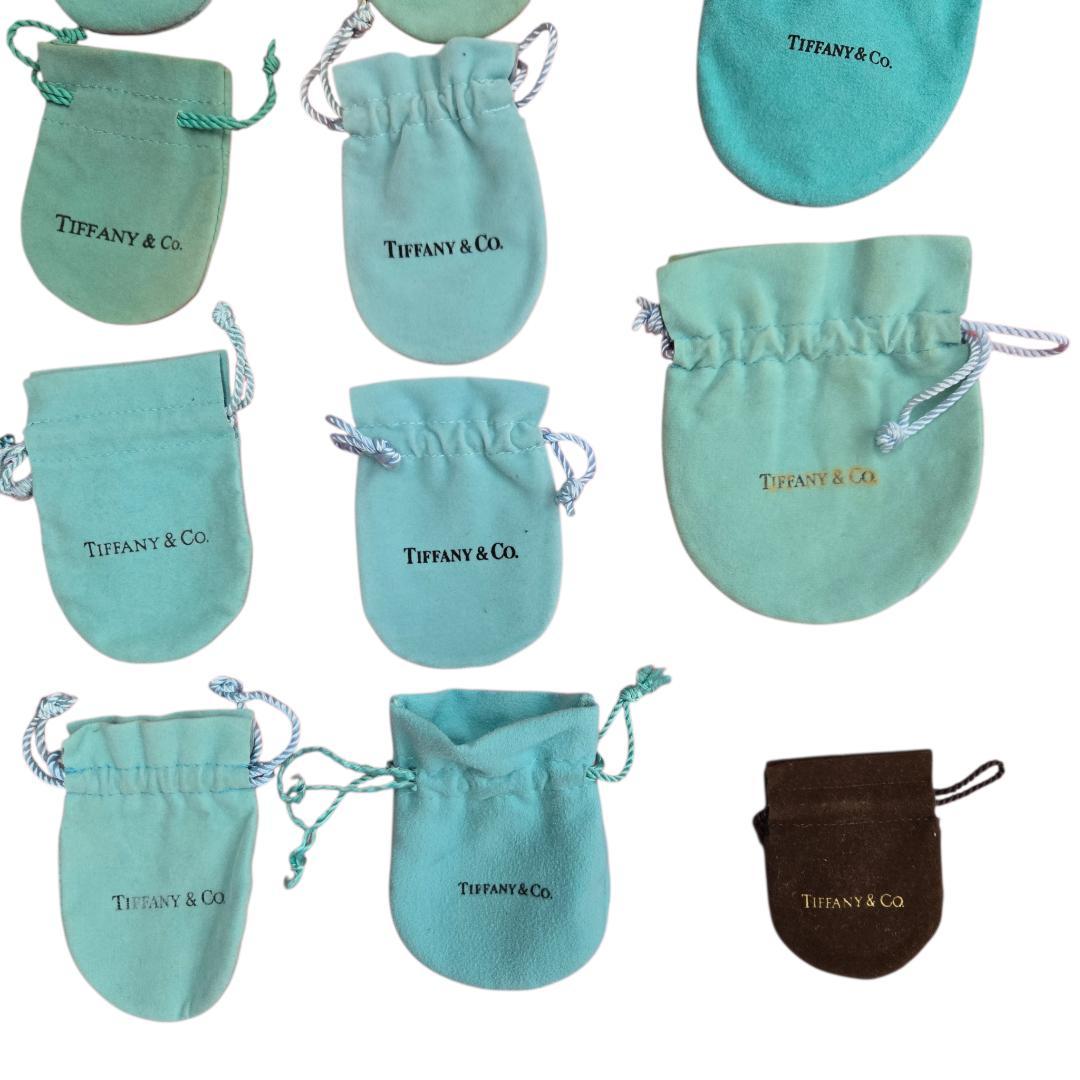 TIFFANY 純正 保存袋 巾着 ポーチ 26点 まとめ売り 大量 ネックレス