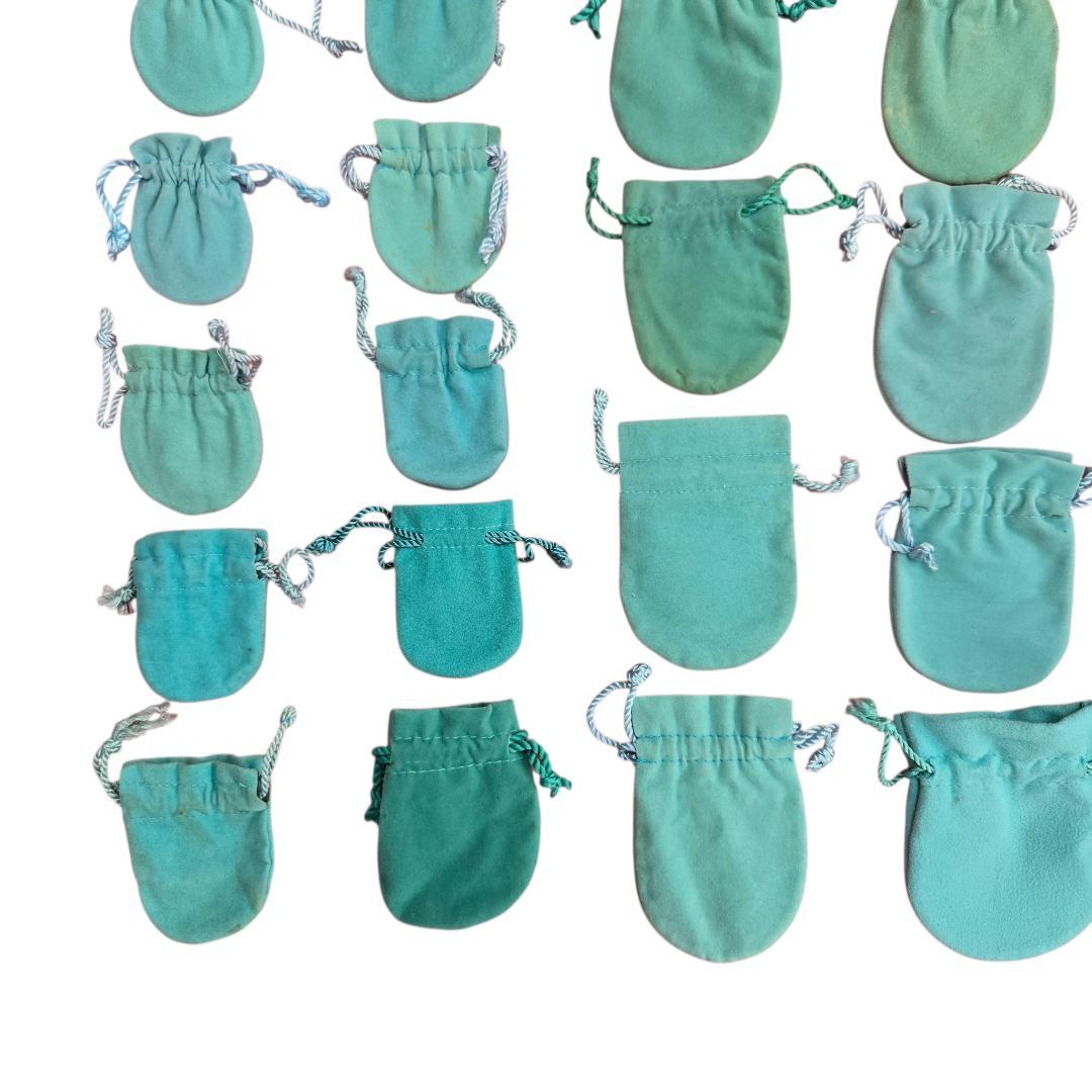 TIFFANY 純正 保存袋 巾着 ポーチ 26点 まとめ売り 大量 ネックレス
