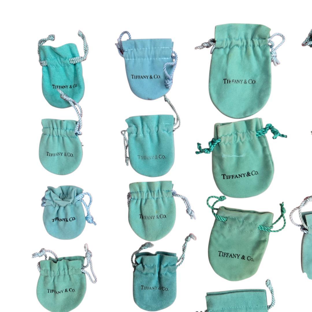 TIFFANY 純正 保存袋 巾着 ポーチ 26点 まとめ売り 大量 ネックレス