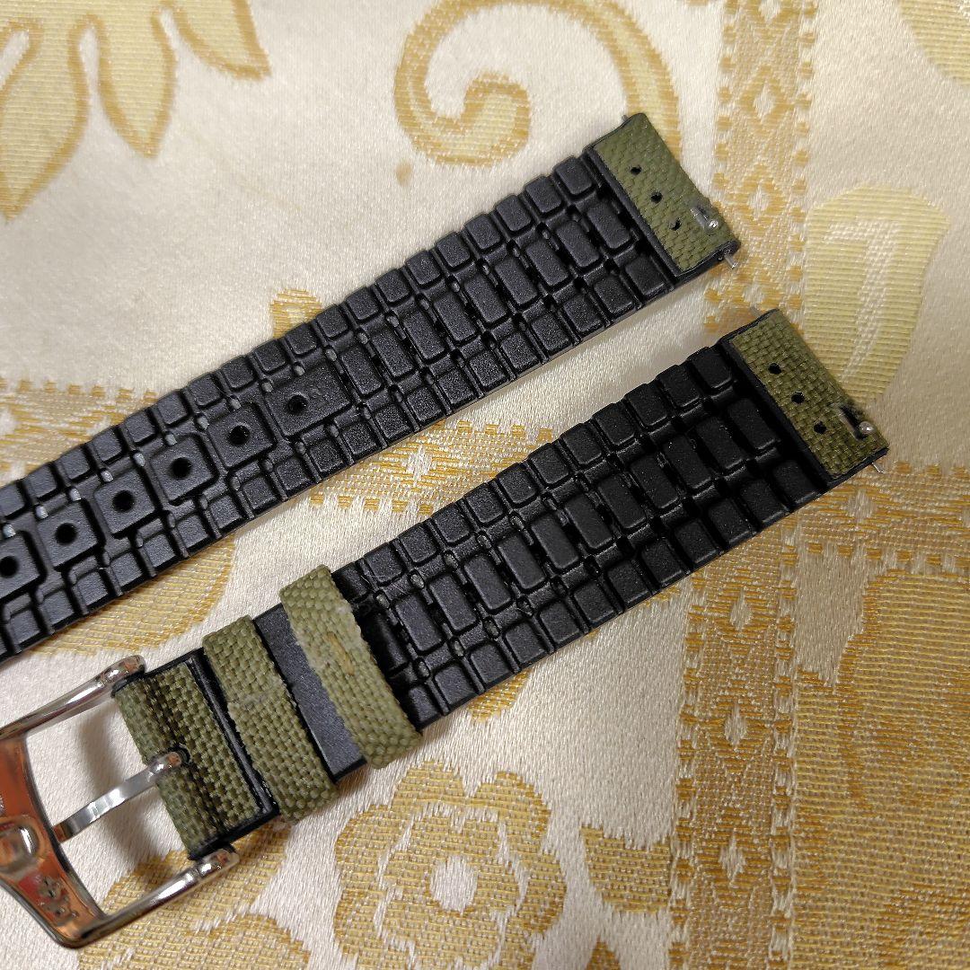 ☆ 美品 HIRSCH ARNE ヒルシュ アルネ 時計ベルト グリーン L
