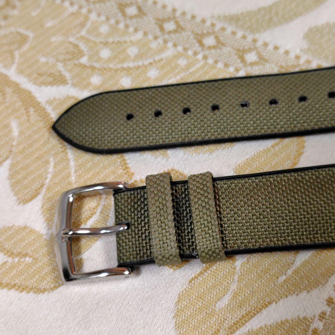 ☆ 美品 HIRSCH ARNE ヒルシュ アルネ 時計ベルト グリーン L