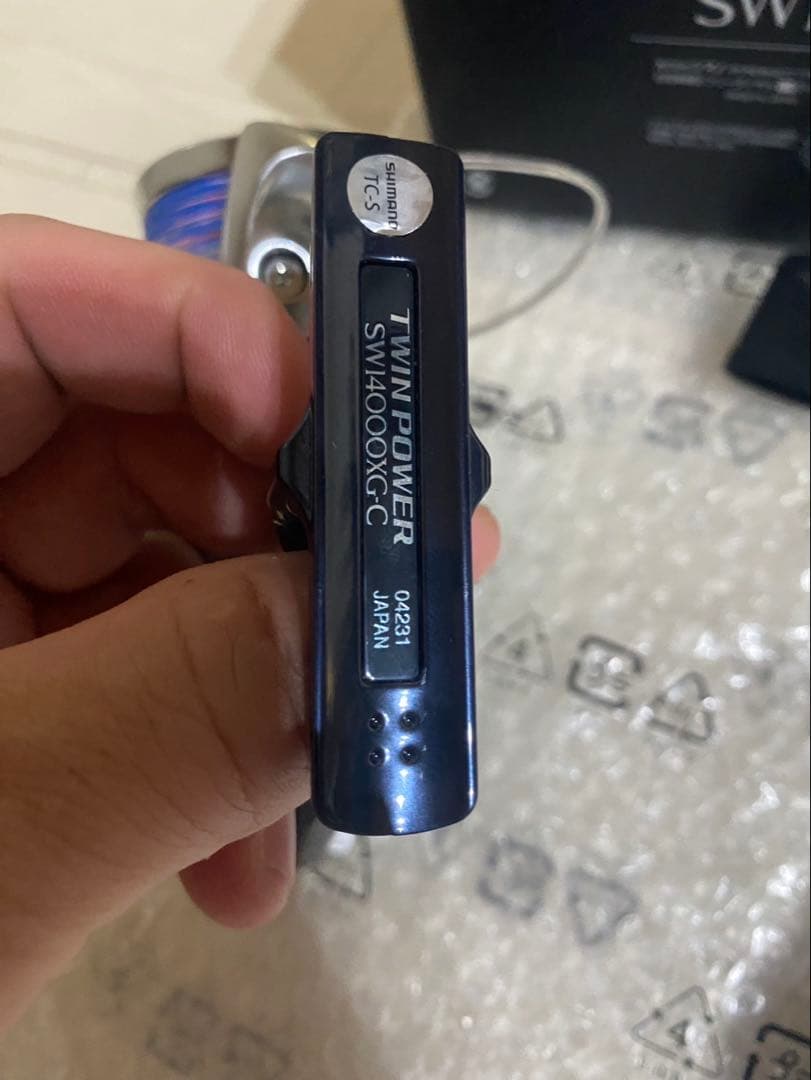 シマノ 21 TWINPOWER ツインパワーSW 14000XG 手5