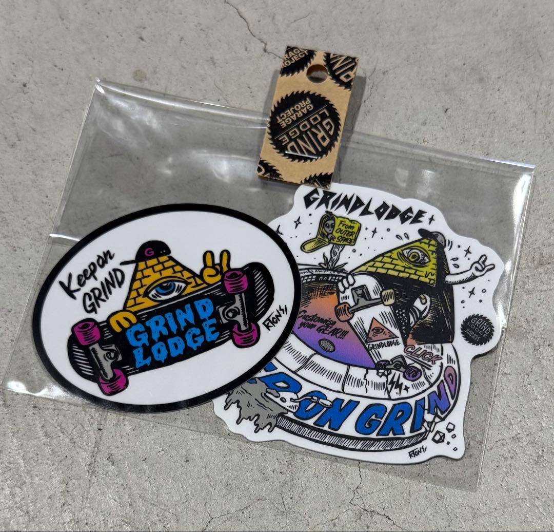 正規品⑤★GRINDLODGE グラインドロッヂ ステッカー フィールドスタイル