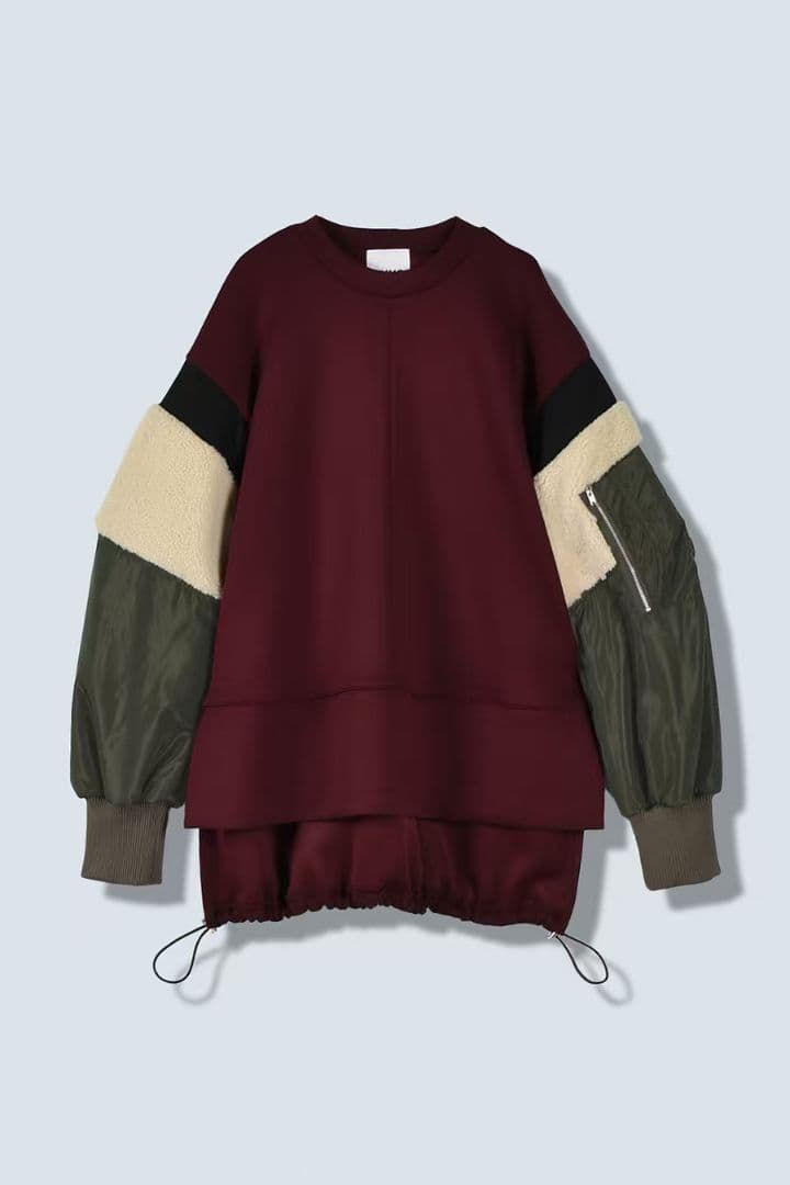 新品未使用OMMO BOA DOCKING MA-1 SLEEVE TOP