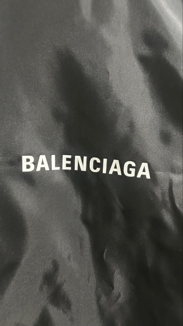 BALENCIAGA 2022AW バックBBロゴ ファーコートジャケット 34